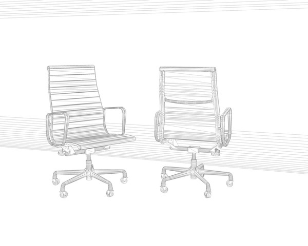 maya herman miller executive office chair - Herman Miller Eames Executive Chair by mrviz